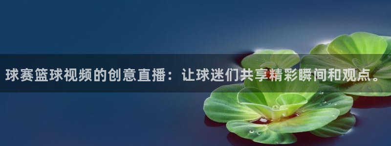  球赛篮球视频的创意直播：让球迷们共享精彩瞬间和观点。
