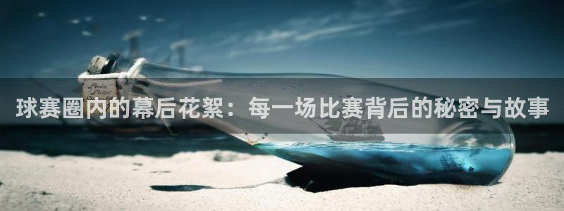 球赛圈内的幕后花絮：每一场比赛背后的秘密与故事
